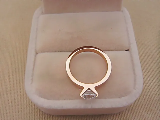 Brilliance 1Ct Moissanite ювелирные изделия из натурального твердого розового золота 750 изумительное обручальное кольцо на головщину для женщин розовое золото ювелирные изделия