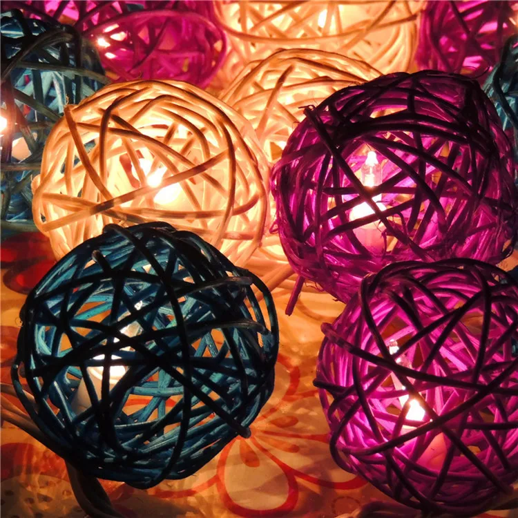 Beautiful party creative Chrismas indoor string lights garland lamp 4M AC220V ball Pendant for tree decoration | Лампы и освещение