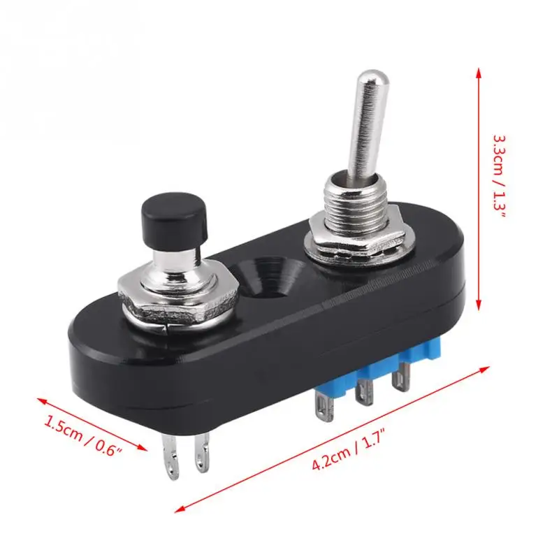 Универсальный переключатель на руль мотоцикла алюминиевый сплав цвет