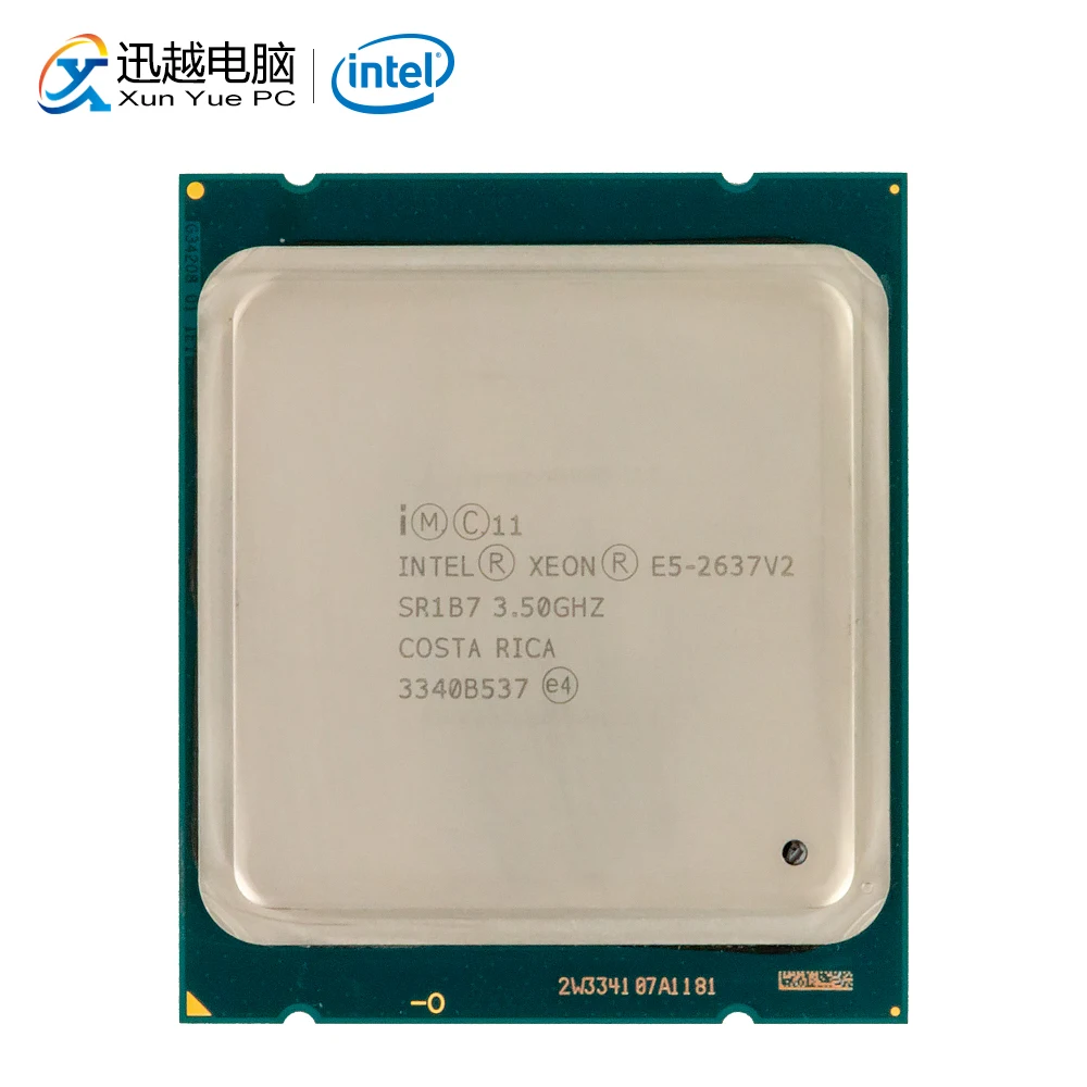 Настольный процессор Intel Xeon E5 2637 v2 V2 четырехъядерный 3 5 ГГц 15 Мб кэш L3 LGA