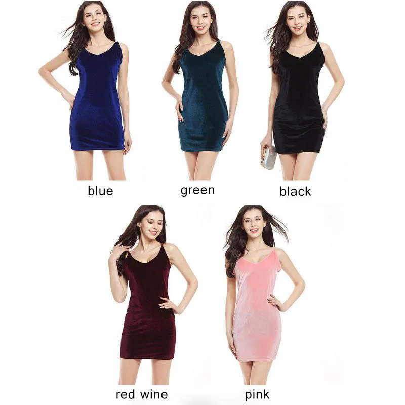 Новая Мода Женщины Сексуальные Платья с Глубоким вырезом V Шеи Спинки Рукавов Хип