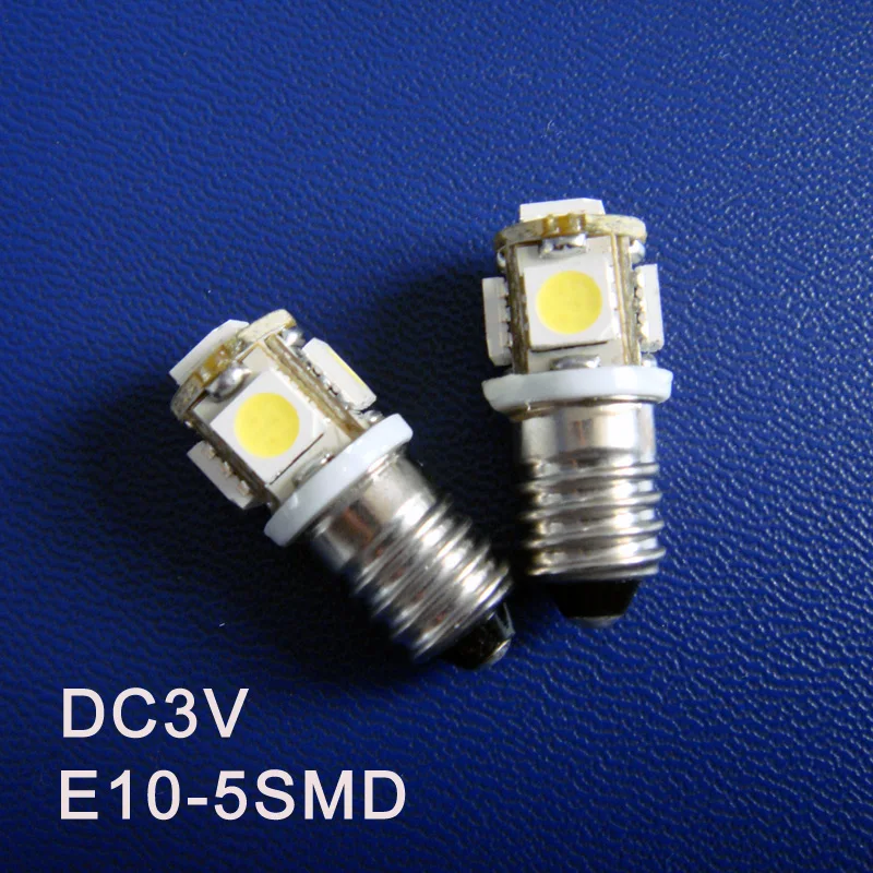 Высококачественная Светодиодная лампа DC3V E10 3 в 1 Вт бесплатная доставка 10