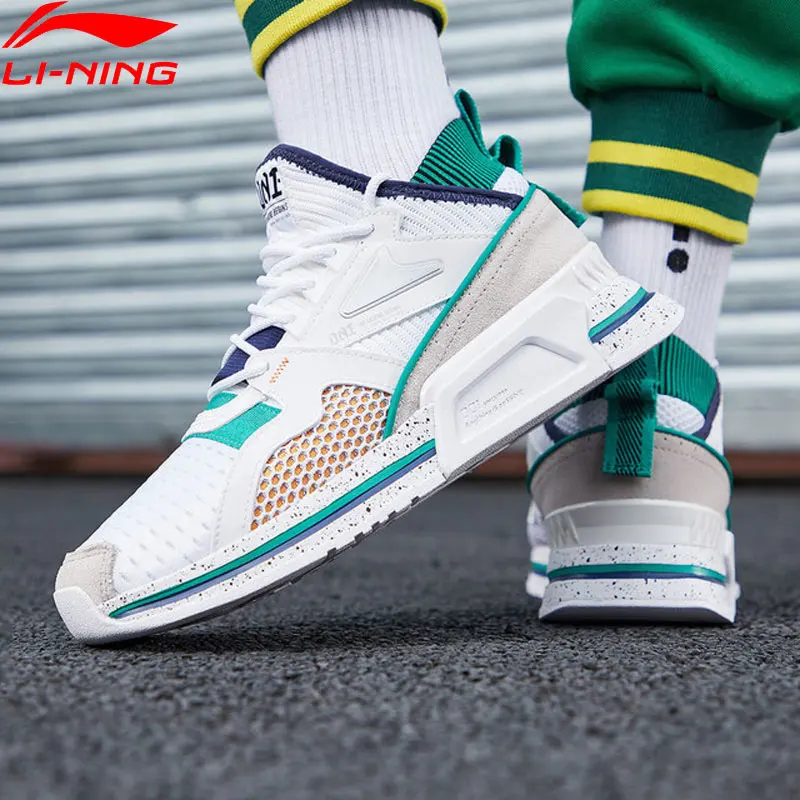 Li Ning/Мужская классическая обувь 001 дышащая в стиле ретро спортивная с подкладкой