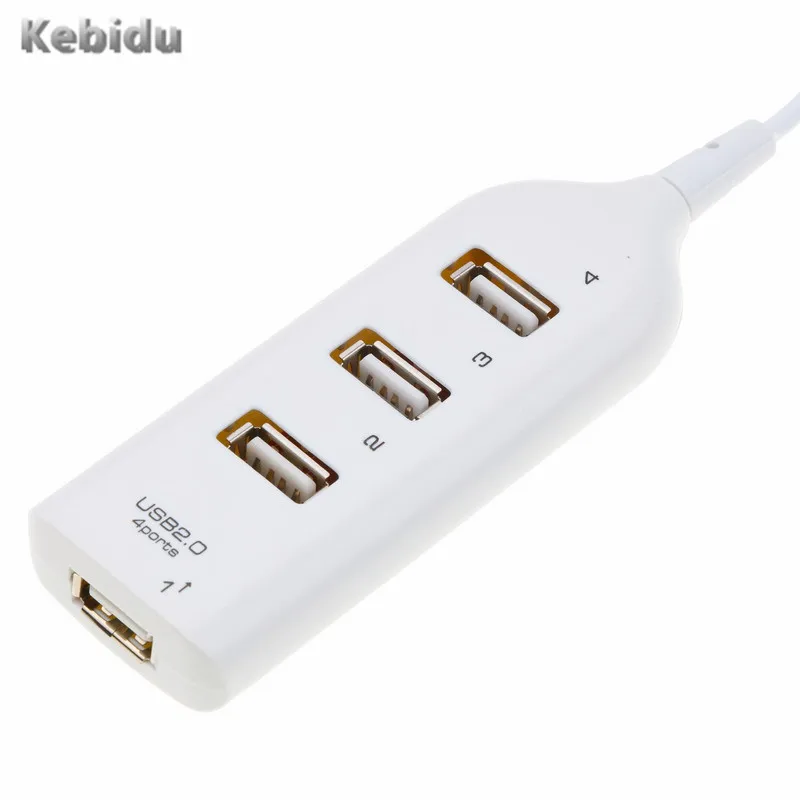 Новый USB 2 0 Micro Mini 4 портовый концентратор разветвитель адаптер высокая скорость