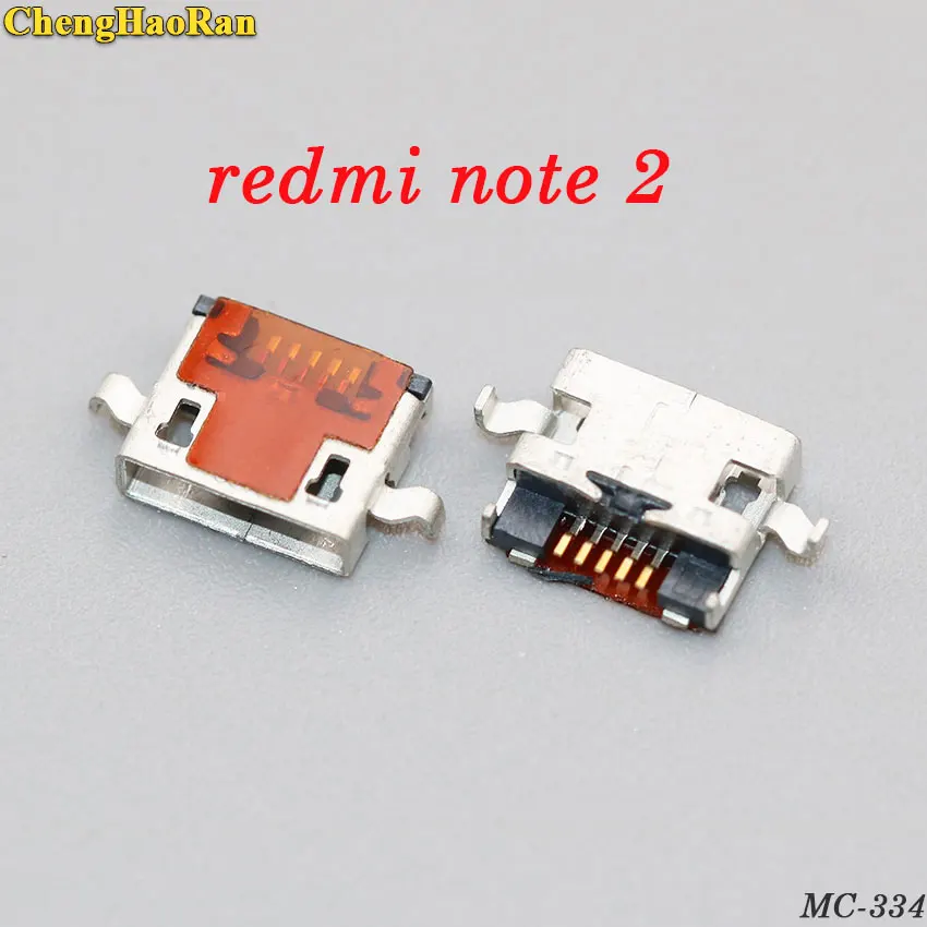 

ChengHaoRan для Xiaomi Redmi 2 note 2 Micro USB разъем питания разъем зарядный порт запасные части