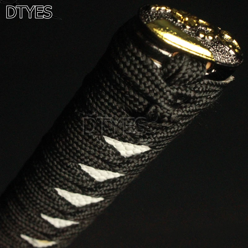 Damascus Folded Steel Clay Tempered Obvious Real Beautiful Hamon 10 Times 1024 Layers Blade Japanese Samurai Katana Sword | Дом и сад