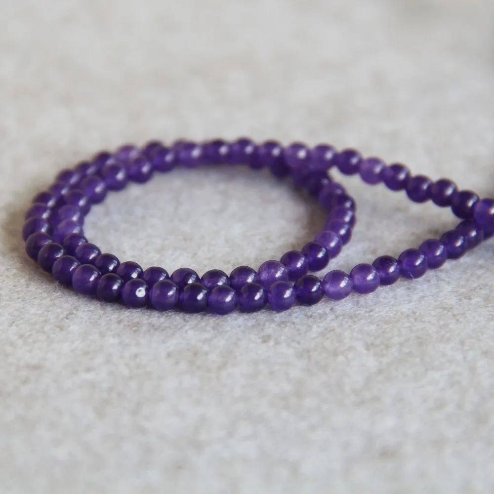 Модный новый александритовый натуральный аметист 6 мм круглые бусины сделай сам