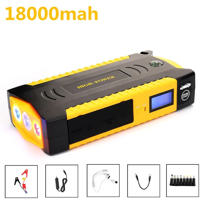 Автомобильный стартер Power Bank 12 В 600A автомобильный усилитель многофункциональное
