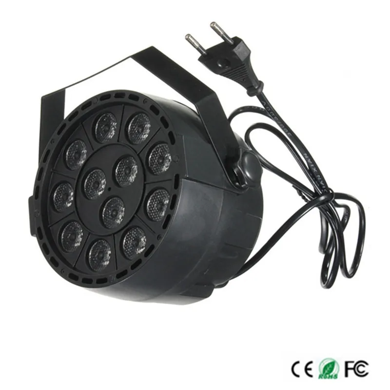 Новые профессиональные светодиодные сценические светильники 12 Вт LED PAR-прожектор