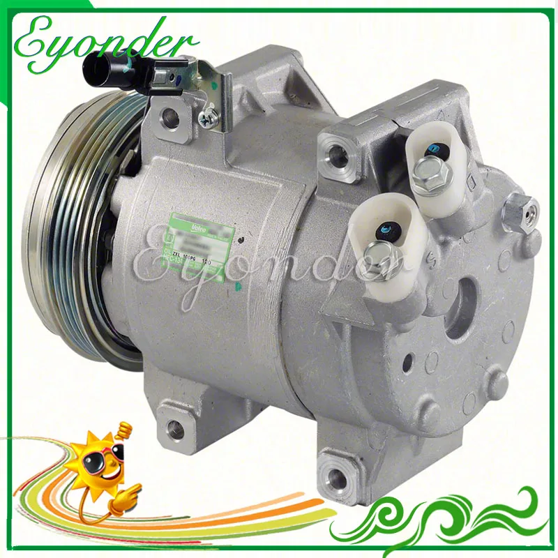 Кондиционерный компрессор кондиционера DKS15D PV4 для Mitsubishi Triton ML Zinger L200 2.4L 4G64 2004 на