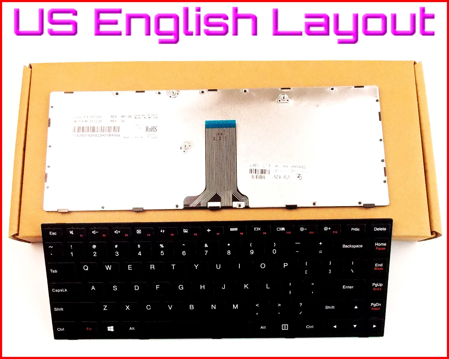 

Новая английская клавиатура для ноутбука Lenovo