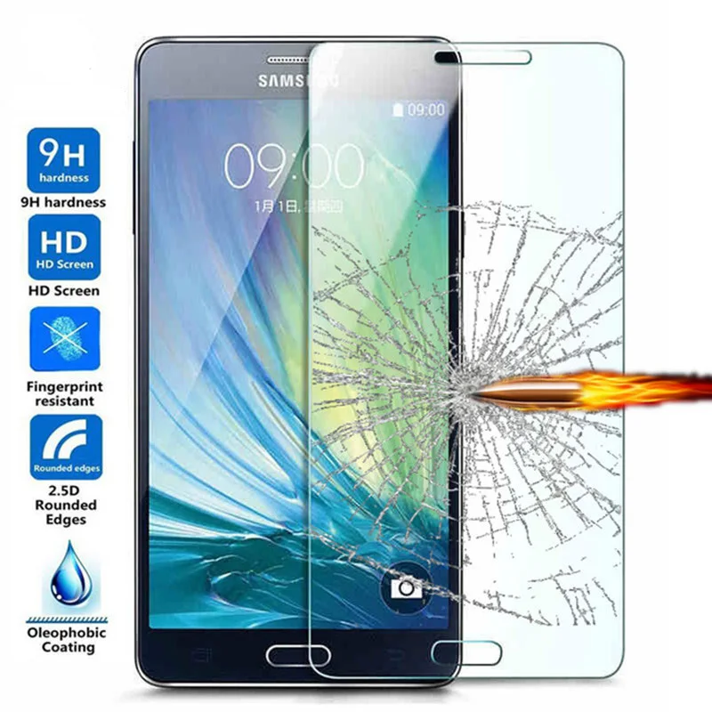 THREE-DIAO закаленное стекло для samsung Galaxy A3 A5 A7 J5 J2 prime защитная пленка версия