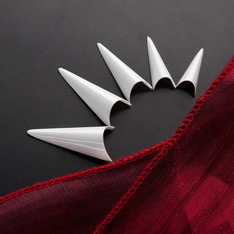 500 накладных ногтей на шпильках изогнутые накладные ногти профессиональные