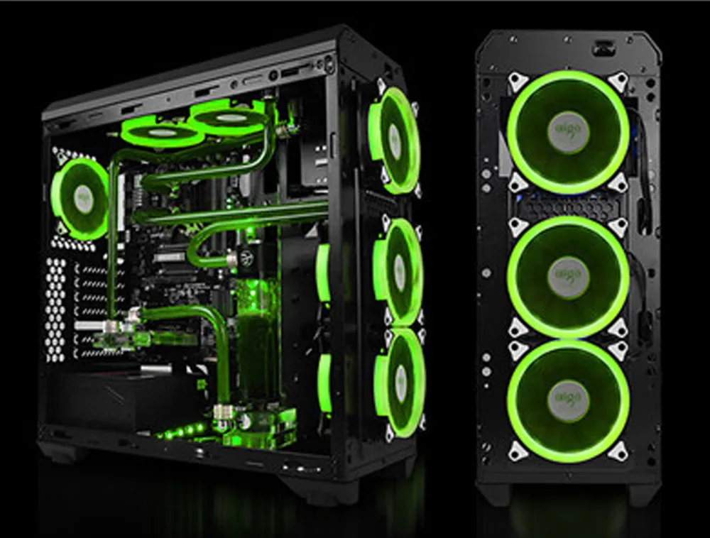 120 мм 120x120x25 мм 12 В DC бесщеточный PC чехол для компьютера Вентилятор охлаждения 1200PRM AU03 Прямая поставка