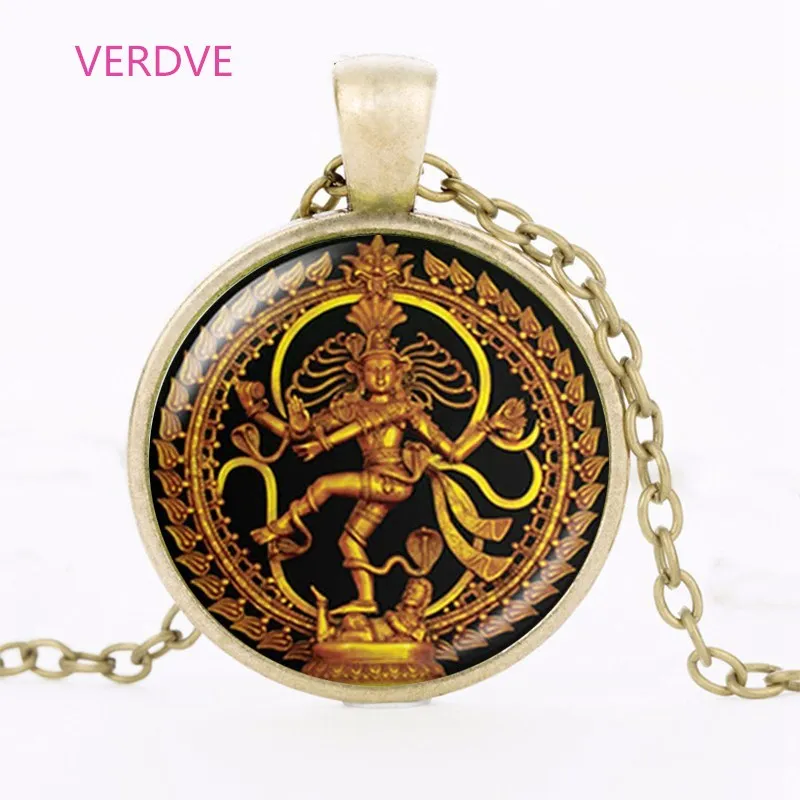 Ожерелье с подвеской в виде Золотого Будды буддистские украшения духовный