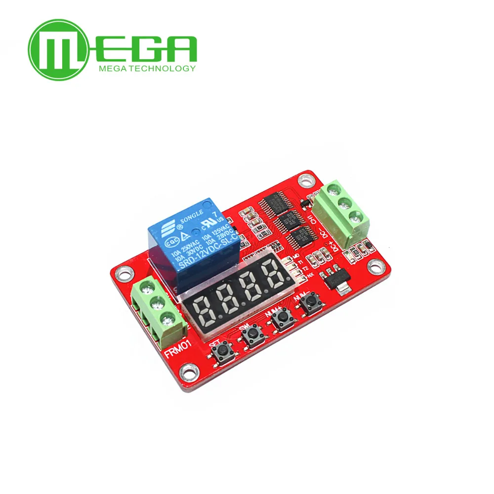 

Многофункциональный самоблокирующийся реле FRM01, 12 В постоянного тока, цикл программного обеспечения PLC, модуль задержки домашней автоматизации, 10 шт.