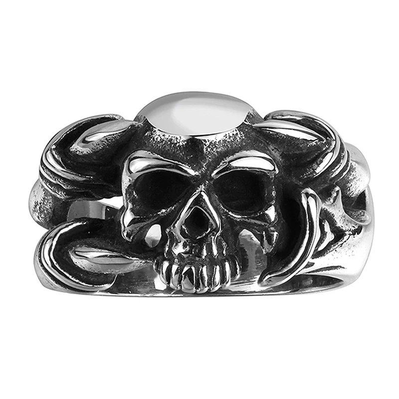 2017 прямые продажи с фабрики Мода новых ретро в стиле панк модные череп головы