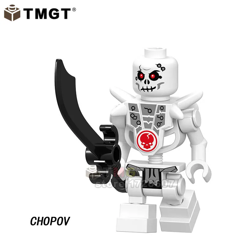 Темно-синий Одиночная ниндзя s Wu крунча Nuckal Chokun Nya Acout мультфильм персонаж из фильма Кирпичи Строительные блоки игрушки для детей - Цвет: Темно-синий