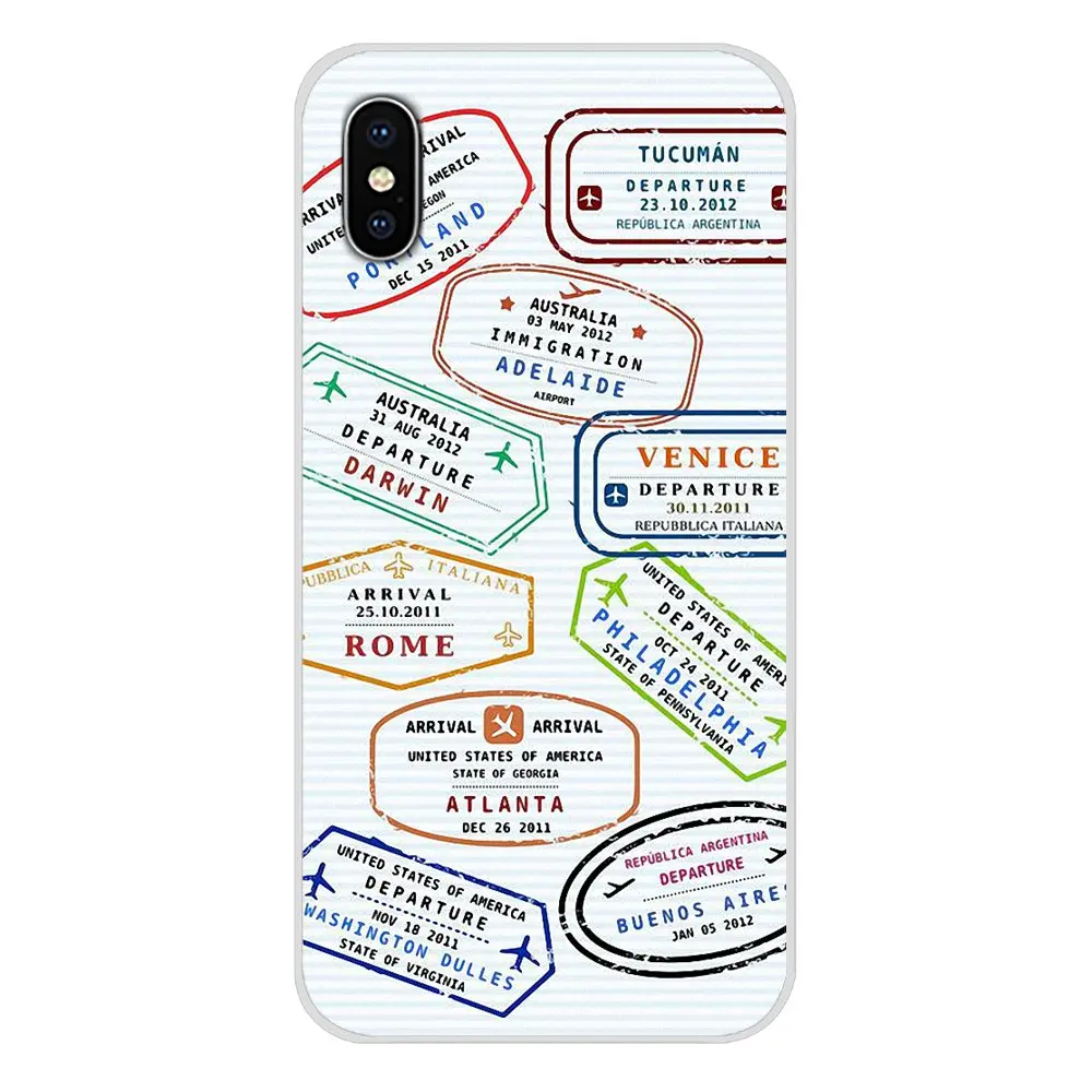 Для Nokia 2 3 5 6 8 9 230 3310 1 7 Plus для LG Q6 X прозрачный мягкий чехол Ретро почтовая карта