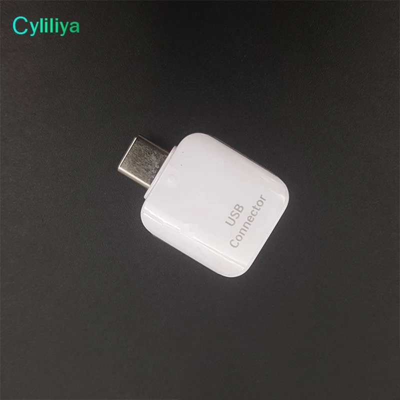 Абсолютно новый оригинальный разъем адаптера Type C для Micro + USB OTG Samsung Galaxy C9 S8