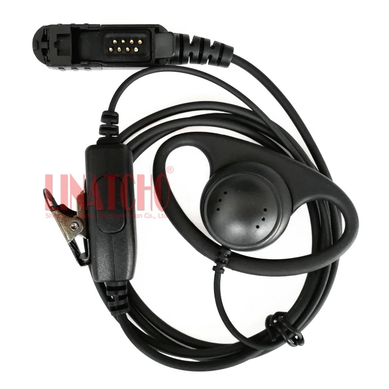 PTT XiR P6628 E8600 XPR-3300 XPR-3500 walkie talkie Ear hanger P6600 Earphone