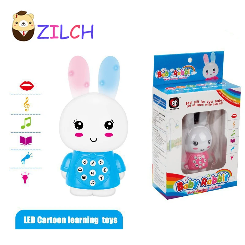 Новый экспорт английский мини милый кролик Детские Игрушки для раннего обучения