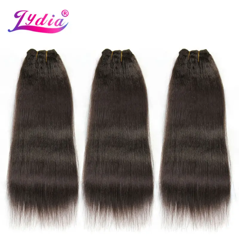 Lydia для женщин курчавые прямые волнистые синтетические накладные волосы 12 22