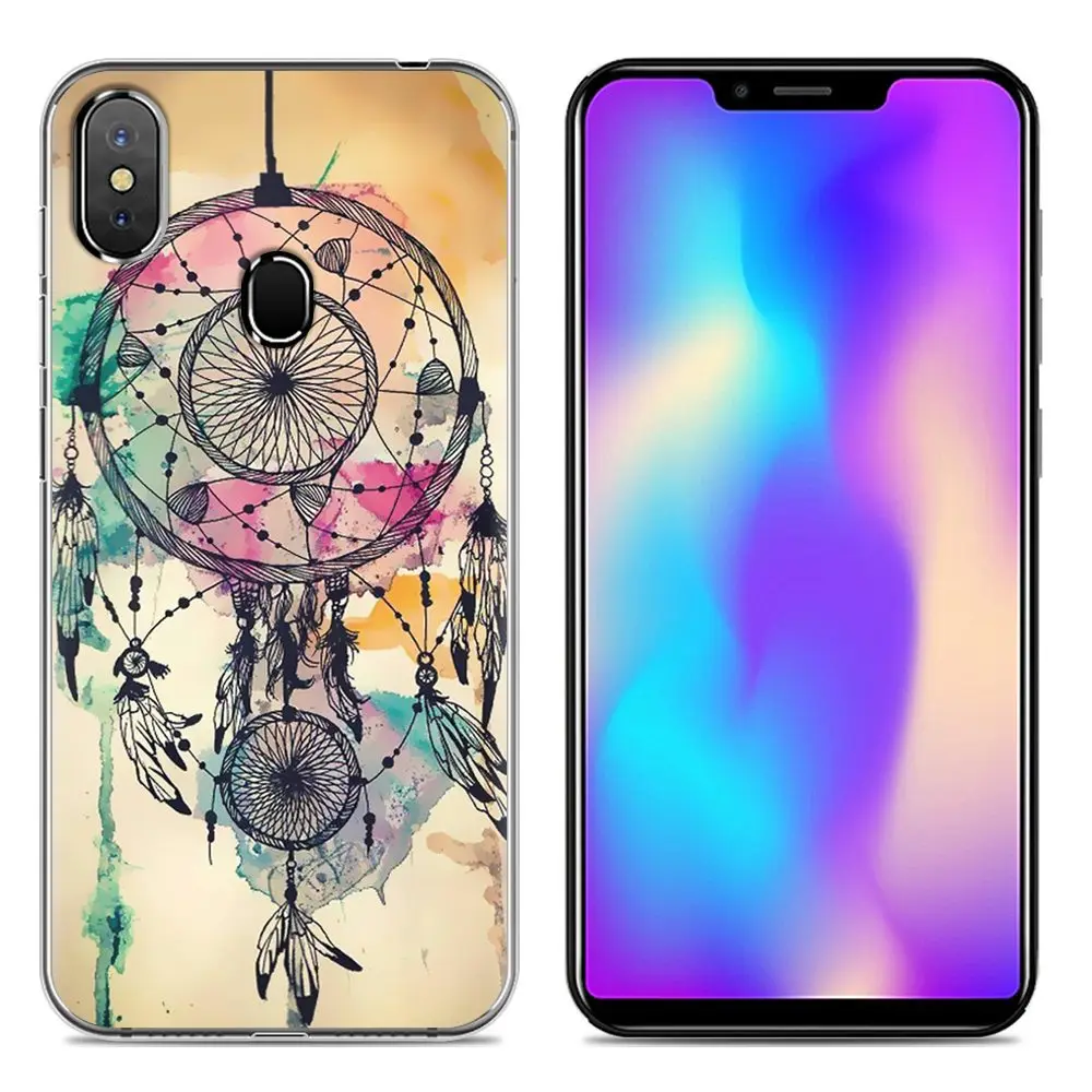 5,85 ''чехол для LEAGOO S9 силиконовый чехол ТПУ мягкий чехол для телефона с принтом для Funda LEAGOO S9 чехол S 9 9S Модный тонкий прозрачный