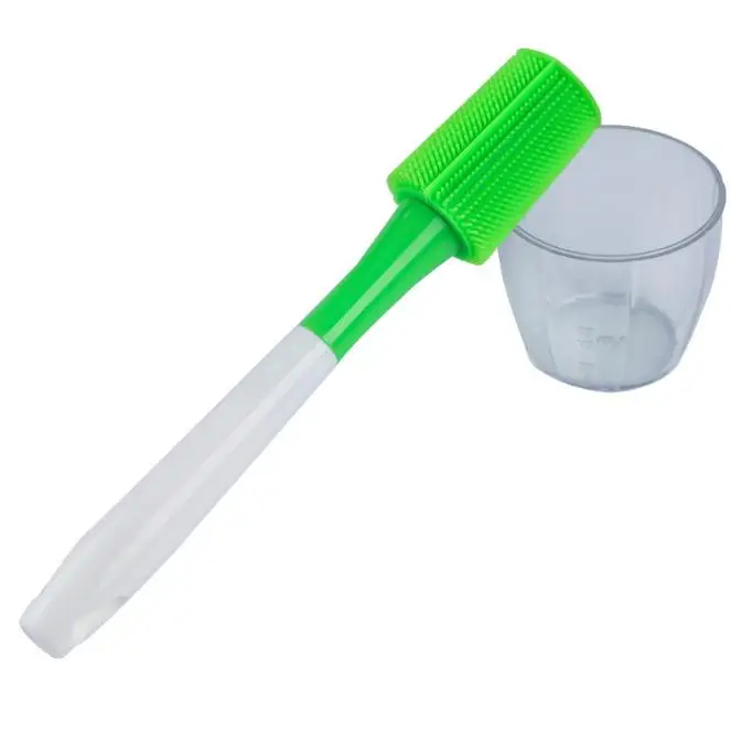 1 шт. силиконовые baby bottle кисти для cleanig дети подачи молока бутылки блюдо чаша щетка