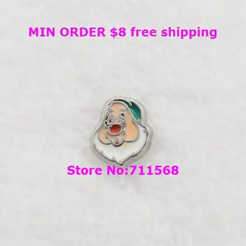 Сонный гномик парящее украшение Белоснежка медальон очарование для гостиной