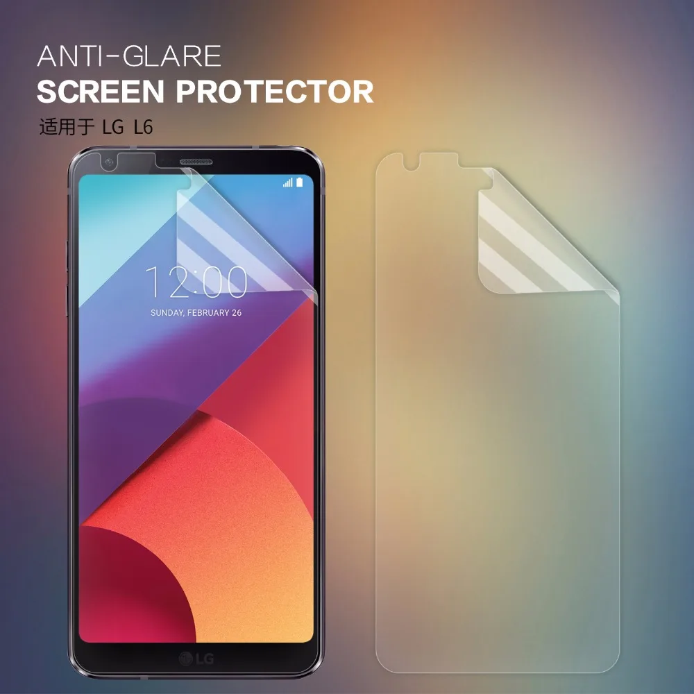 2 шт./лот Защита экрана для LG G6 NILLKIN антибликовый матовый или кристально