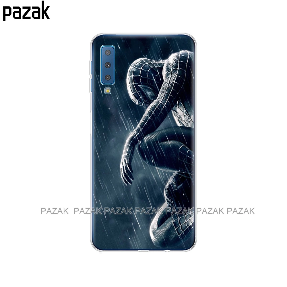 Силиконовый чехол для samsung Galaxy A7 чехол для телефона чехол Цветная печать задняя крышка для samsung A7 A750 A750F 6,0 дюймов - Цвет: 61385