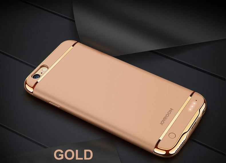 Перезаряжаемый чехол для внешнего резервного аккумулятора для iPhone 6, 6s, 7 Plus, внешний аккумулятор для iPhone 6, 6s, 7, чехол для зарядного устройства телефона