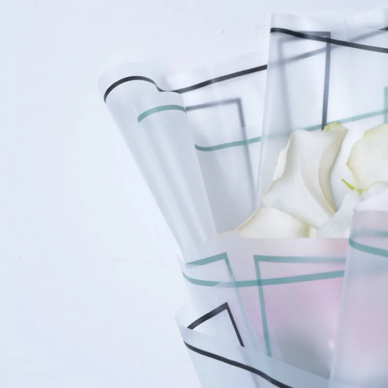 Водостойкая прозрачная упаковка для цветов букета из 10 шт. | Дом и сад