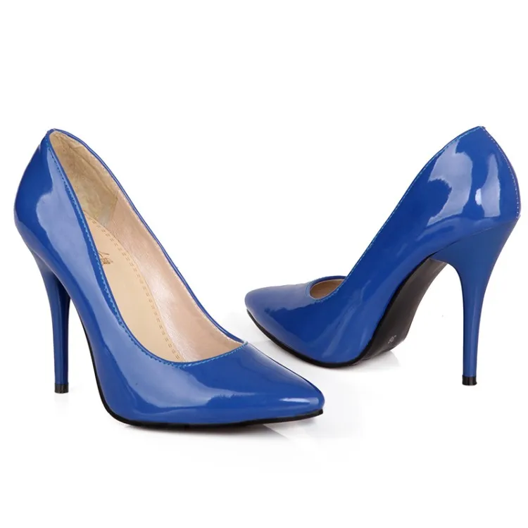 European new style pointed high-heeled shoes sexy queen SM ultra shallow mouth single shoe fine heel | Обувь