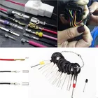 Набор инструментов для удаления клемм автомобильных кабелей, комплект из 11 предметов, экстрактор жгутов, электропроводка, коннектор, ручной ключ для ремонта