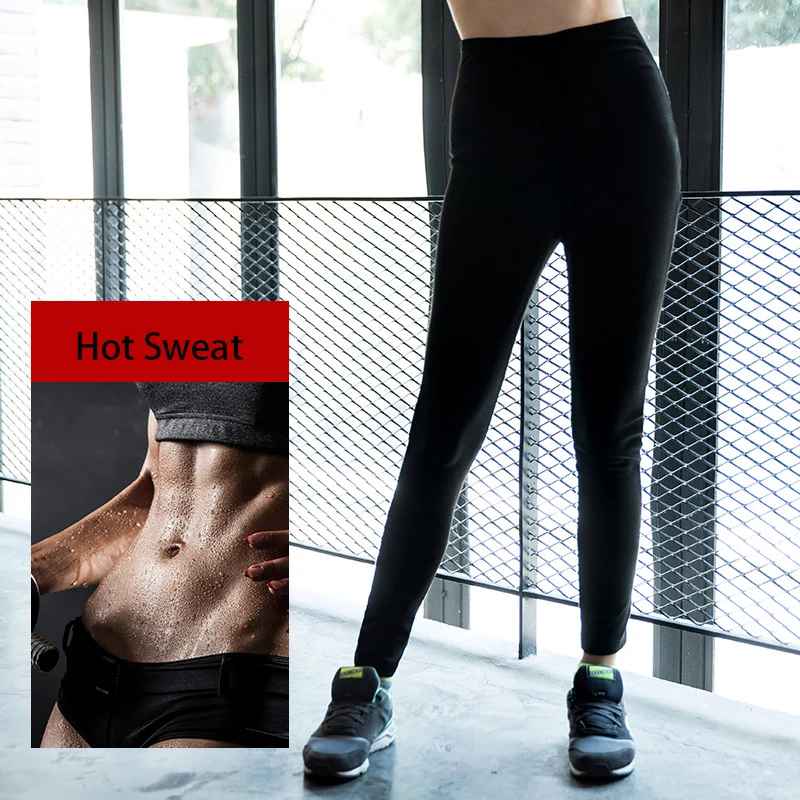 Спортивные аксессуары размера плюс женские штаны для бега похудения с высокой