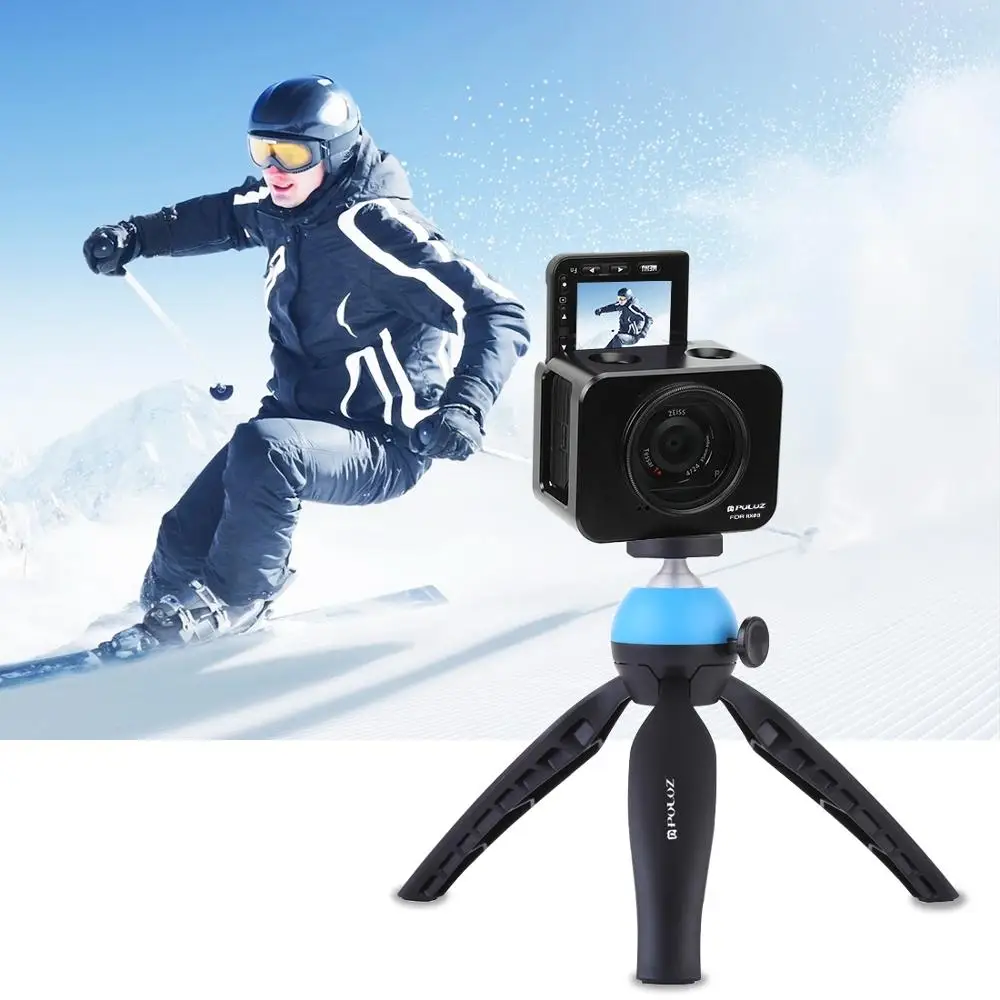 PULUZ Алюминиевый сплав защитный чехол для Sony RX0 II камера клетка и 37 мм УФ фильтр