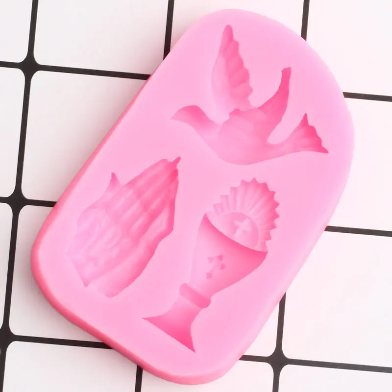 3D птица трофей ручной помадной формы голубь конфеты шоколада силиконовые DIY