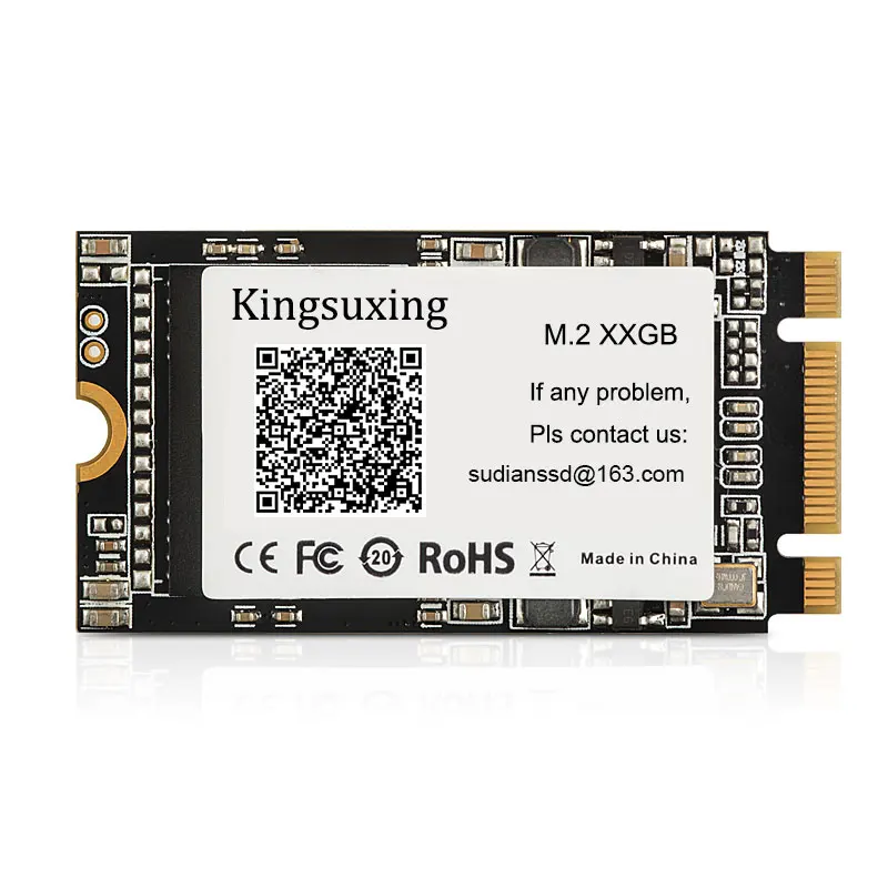 Kingsuxing M.2 SSD 64 ГБ 128 256 M2 SATA NGFF 2242 HDD для компьютера Тетрадь смартбук | Компьютеры и