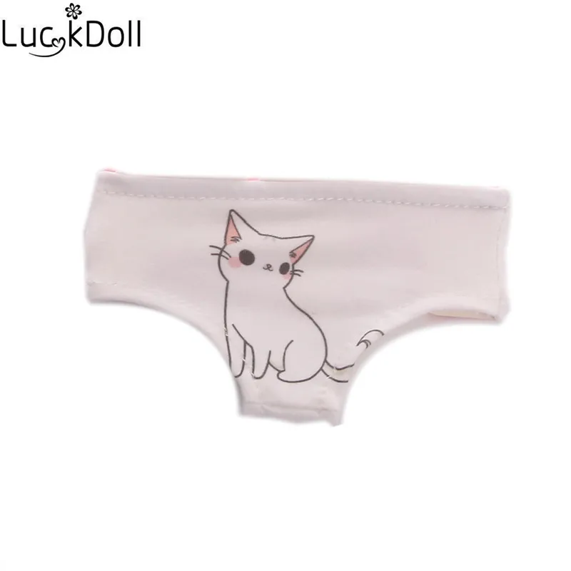 n903 Luckdoll новые кукольные аксессуары мультфильм трусики подходят 43 см кукла, лучший подарок для детей - Цвет: n903