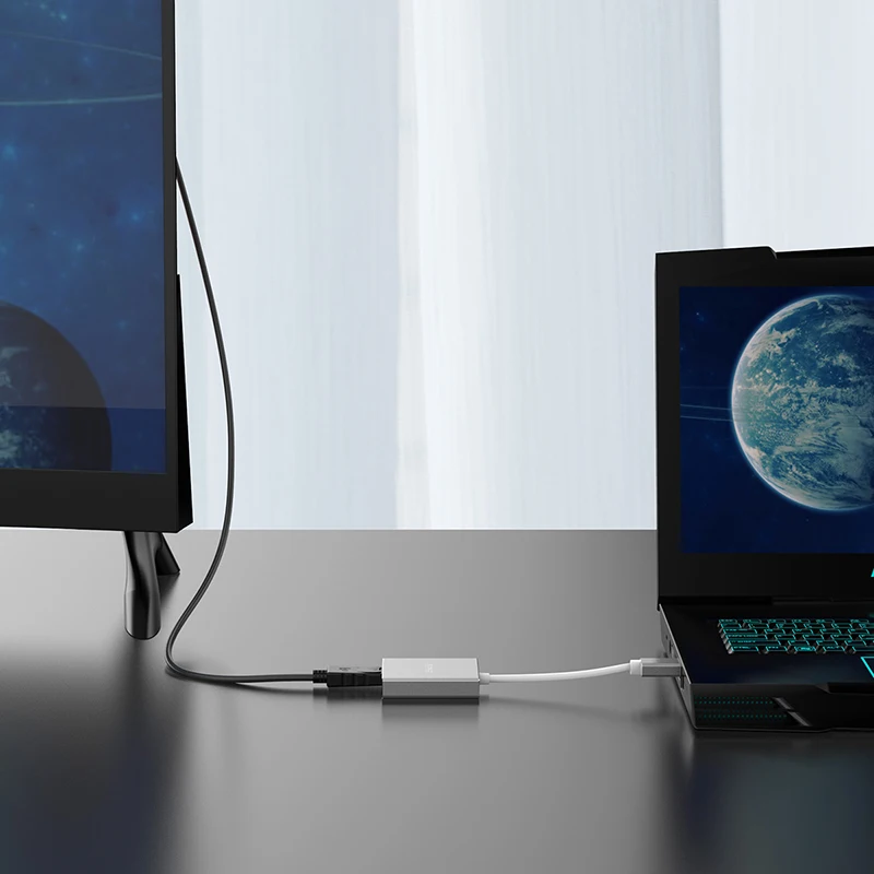 Кабель адаптер ORICO для ПК ЖК дисплей ноутбука проектора HDMI HD двойной DP/M/F проектор