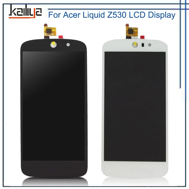 Для acer Liquid Z530 ЖК-дисплей + 5 0 дюймов кодирующий преобразователь сенсорного экрана