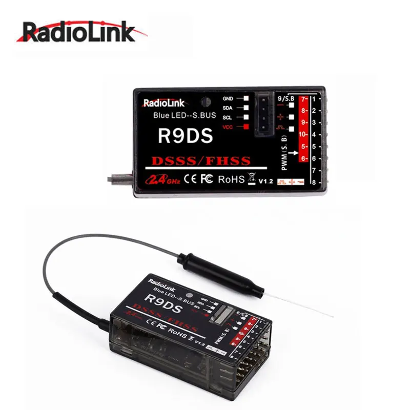 Радиоприемник Radiolink R9DS R12DS 2 4G сигнал для AT9 AT9S AT10 AT10II RC дистанционное управление