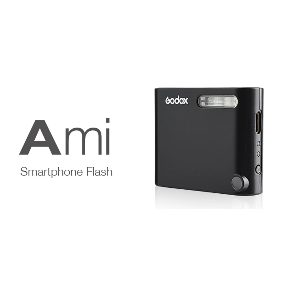 

godox Ami Smartphone Flash System mini Flash lamp APP Controller for iPhone 11 Xr x 8 plus