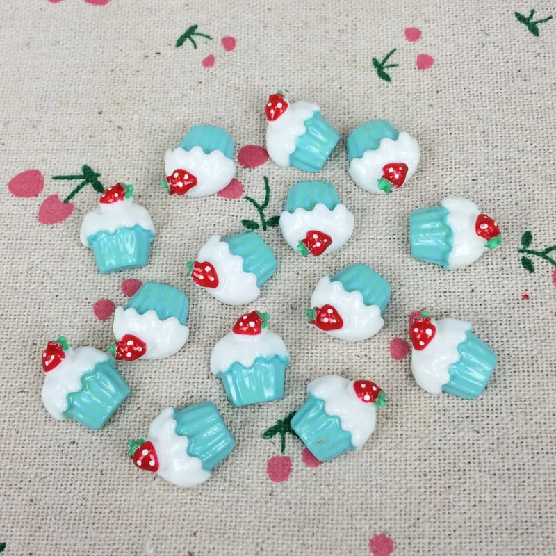 10 шт. кабошон из полимерной смолы плоская спина Каваий сделай сам полимерное