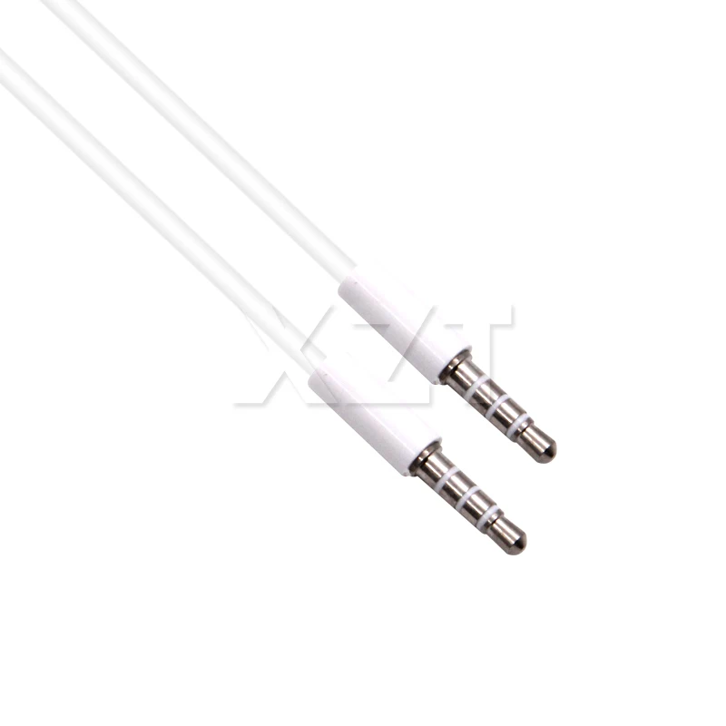 AT 1pcs 4 Pole Male 3.5mm Record Car Aux Audio Cord Stereo Sound Headphone Connect Cable high quality | Компьютеры и офис