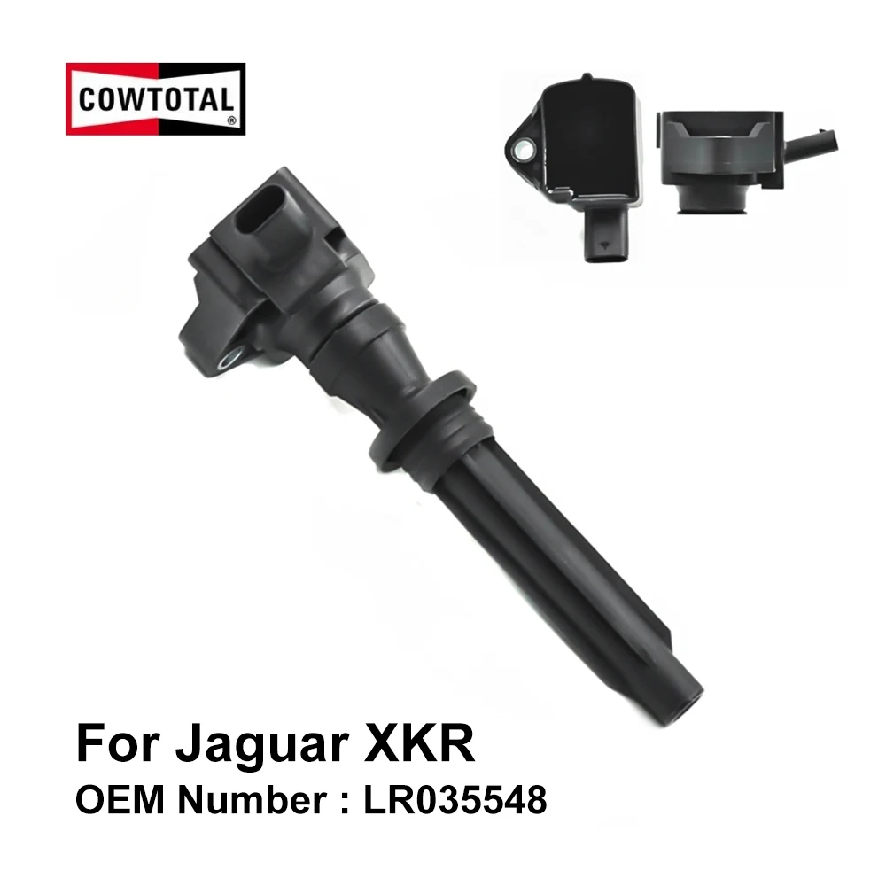 Cowtoum Катушка зажигания для Jaguar XKR Код двигателя 508 PS 5 0 T OEM LR035548 (упаковка из 4) |