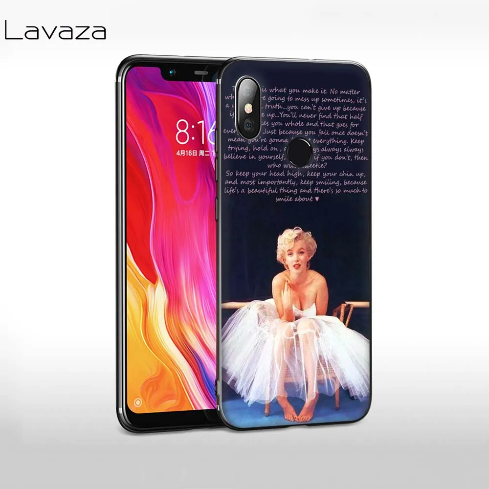Мягкий чехол Lavaza marylin monroe для Huawei Y7 Prime Y9 Y6 2018 Nova 3 3i Honor 7A 8X 8C 8 9 10 Lite TPU | Мобильные