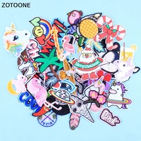 zotoone 30pcslot random iron on patch for clothing applique sticker fashion patches for women lovely girls kids diy accessory e
